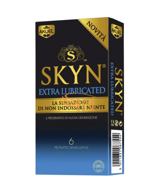 Profilattico  akuel skyn extra lubrificato b 6 pezzi