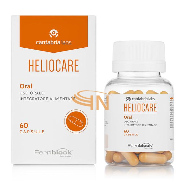 Heliocare Oral Integratore Sole 60 Capsule