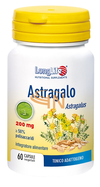 Longlife Astragalo Integratore Alimentare 60 capsule