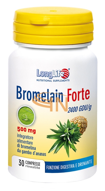 Longlife Bromelain Forte 30 compresse