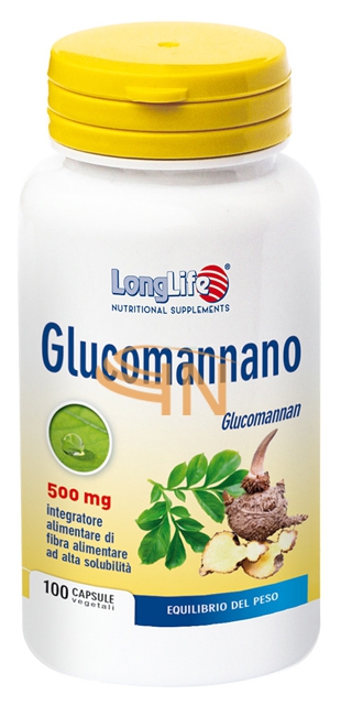 Longlife Glucomannano 100 capsule vegetali