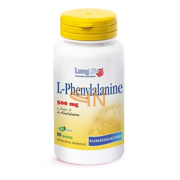 Longlife L-Phenylalanine 500 mg 60 tavolette