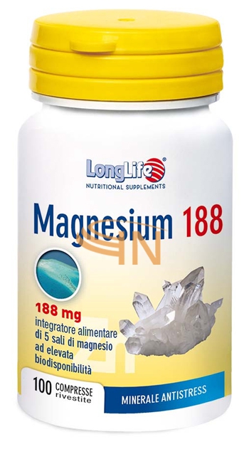 Longlife magnesium 188 100 compresse