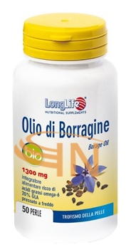 Longlife olio borragine bio 50 perle