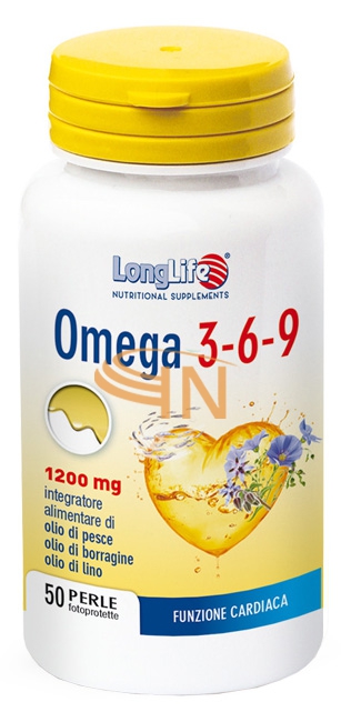 Longlife omega 3-6-9 50 perle