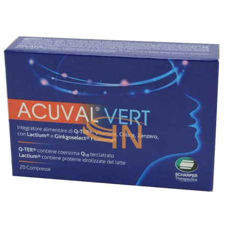 Acuval Vert Integratore Alimentare 20 Compresse
