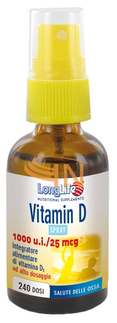 Longlife Vitamin D3 1000 u.i spray 30 ml	