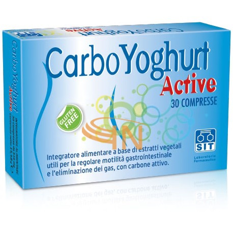 Sit laboratorio farmac Carboyoghurt active 30 compresse