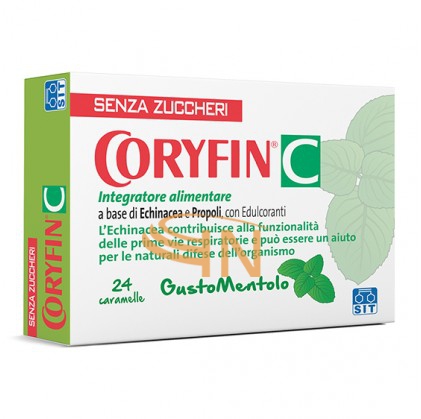 Sit laboratorio farmac Coryfin C senza zucchero mentolo