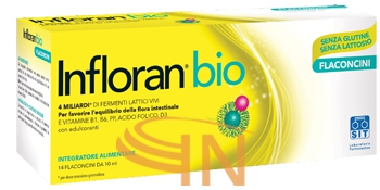 Infloran bio adulti 14 flaconi