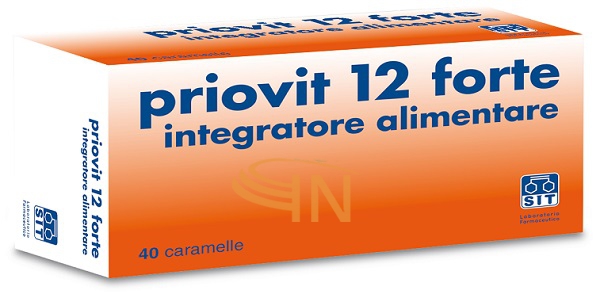 Priovit 12 forte 40 caramelle