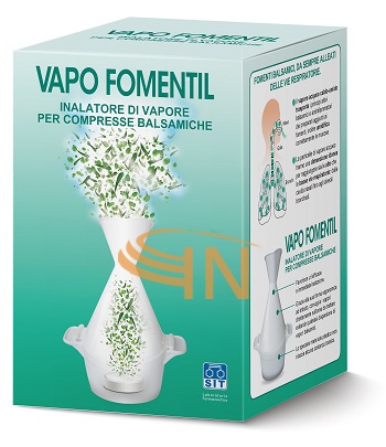 Sit laboratorio farmac Vapo fomentil inalatore di vapore compresse balsamiche