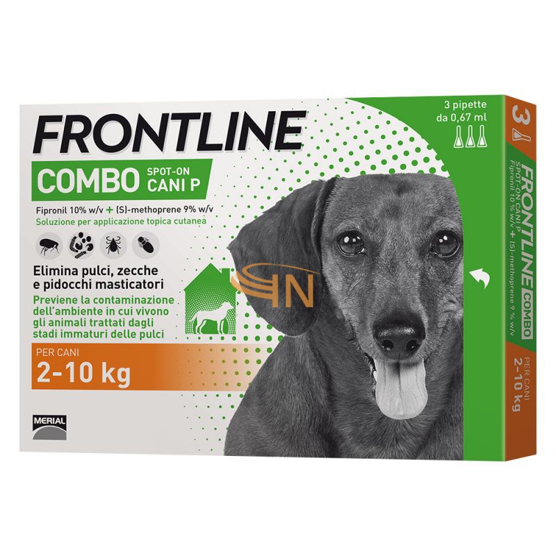 Frontline Combo Spot on Cani taglia Piccola  da 2 kg a 10 kg