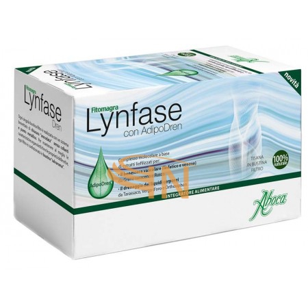 Aboca Integratori Linea Controllo Peso Lynfase Fitomagra Tisana 20 Filtri