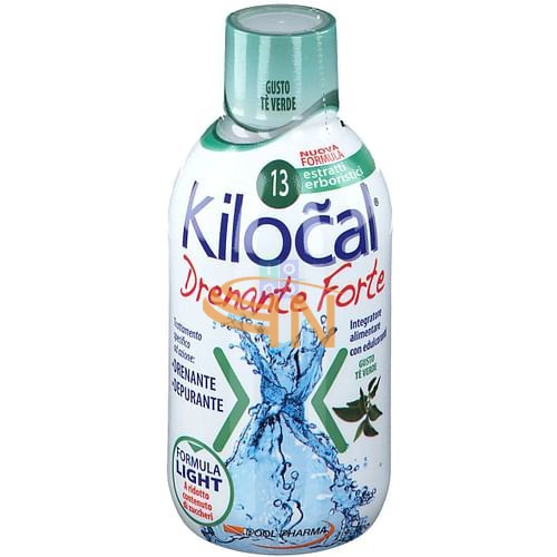 Kilocal Drenante Forte T Verde Integratore Alimentare Depurativo 500 ml