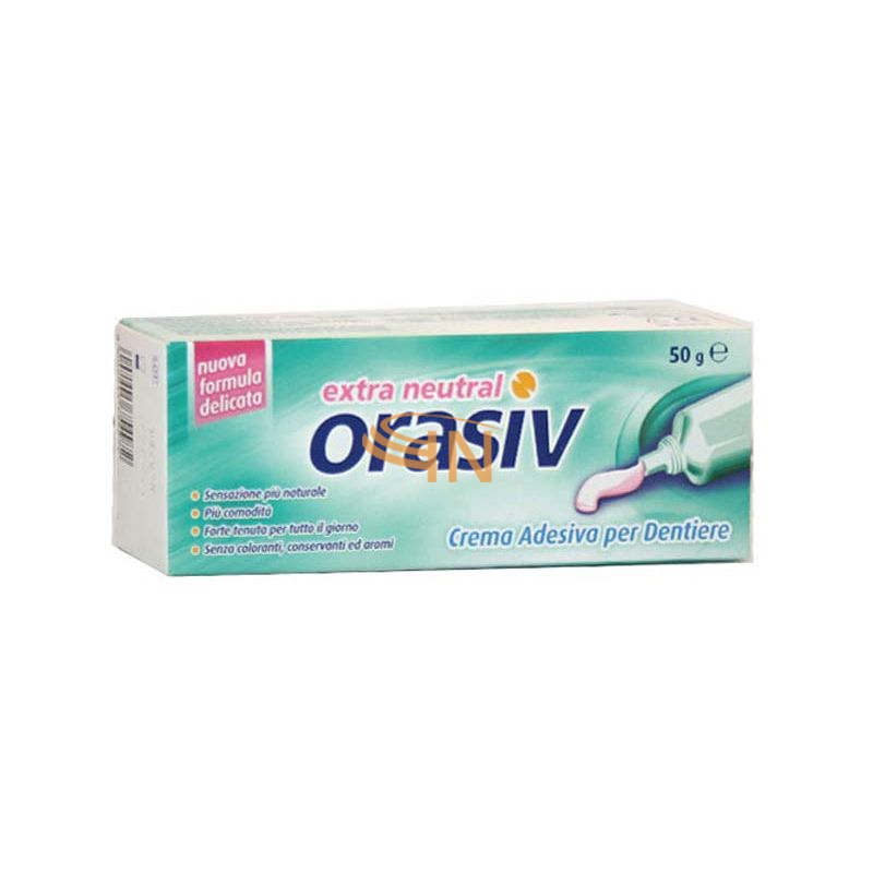 Orasiv extra crema neutral adesiva per protesi dentaria 50 g