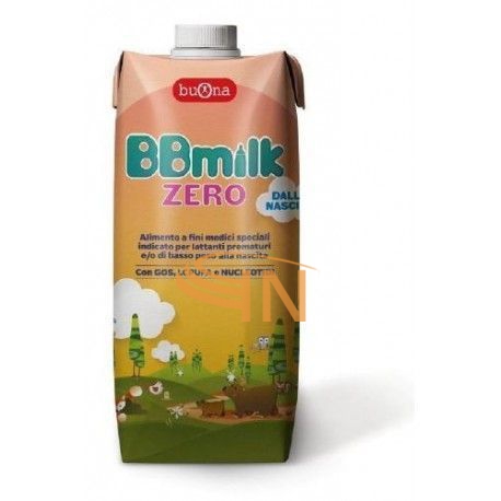 BBmilk zero liquido 500 ml	