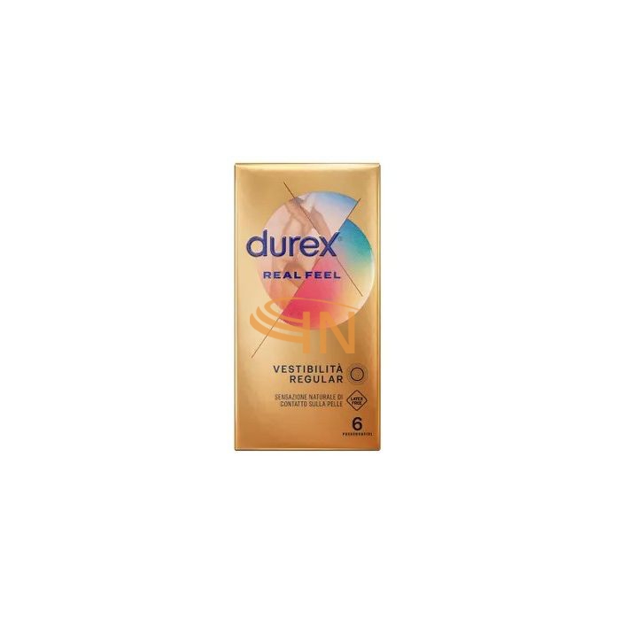 Durex RealFeel Confezione con 6 Profilattici