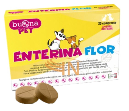Steve Jones Enterina Flor 20 Compresse Cani e Gatti