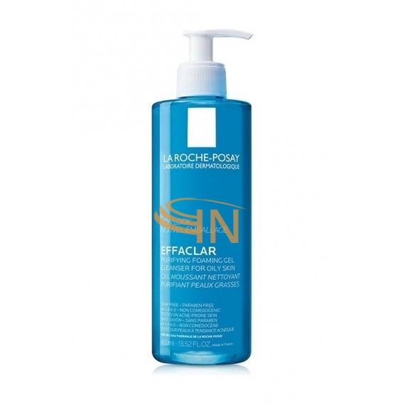 La Roche Posay Effaclar Gel Mousse Detergente Purificante 400 ml