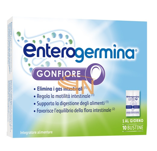 Enterogermina Gonfiore Tripla Azione 10 Bustine