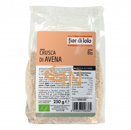 Crusca Avena bio 250 grammi