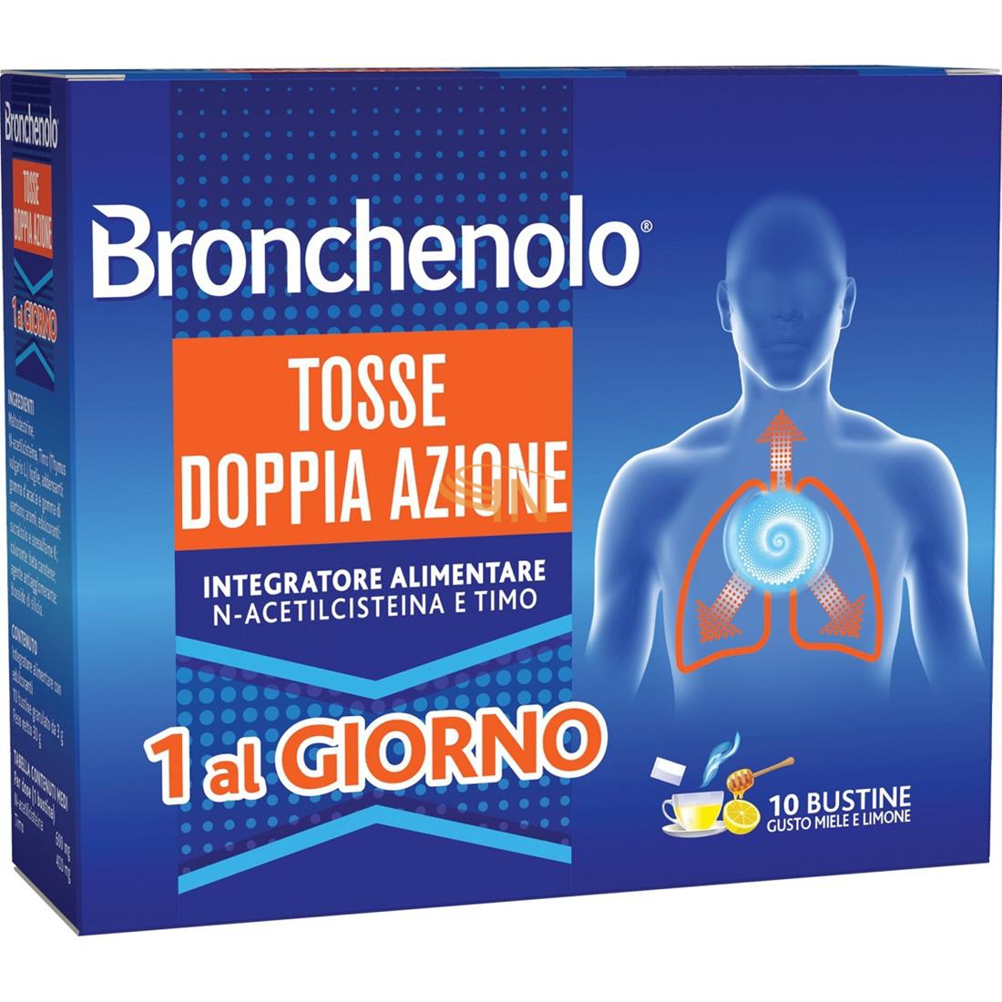 Perrigo Bronchenolo tosse doppia azione bustine