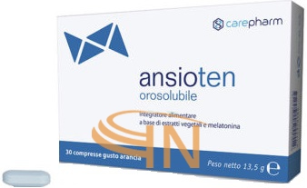 Carepharm Ansioten orosolubile 30 compresse