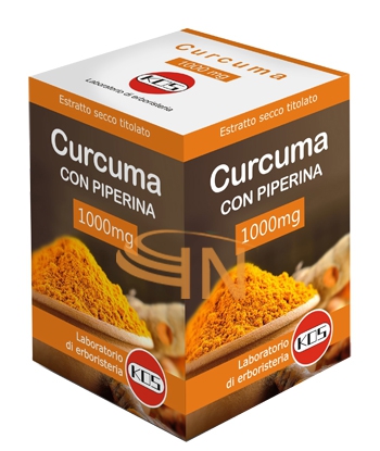 Kos Curcuma con piperina  30 compresse ovali
