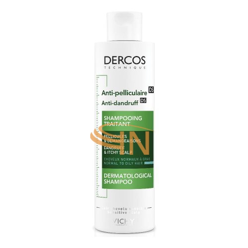 Dercos Shampoo Anti-Forfora Trattante Capelli Grassi 200 ml