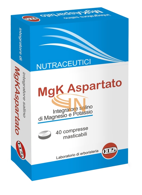 Kos MgK aspartato 40 compresse masticabili