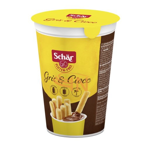 Schar Gris & Ciocc Snack Grissini e Cioccolato 52 g