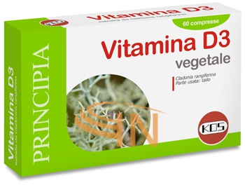Kos Vitamina D3 vegetale 60 compresse