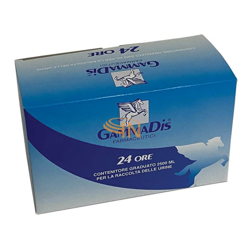 Contenitore sterile per la raccolta urina gammasi 24h 2500 ml