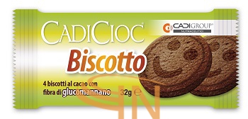 Cadicioc biscotto cacao 4 pezzi 8 g