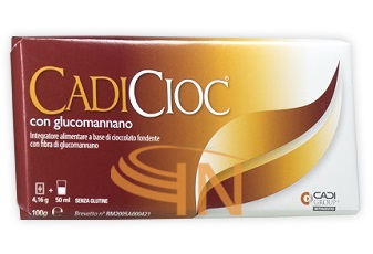 Cadicioc tavoletta fondente con glucomannano 100 g