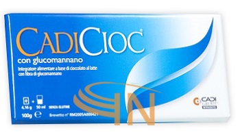 Cadicioc tavoletta latte con glucomannano 100 g	