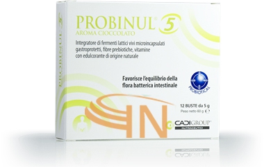 Probinul 5 12 bustine 5 g aroma cioccolato