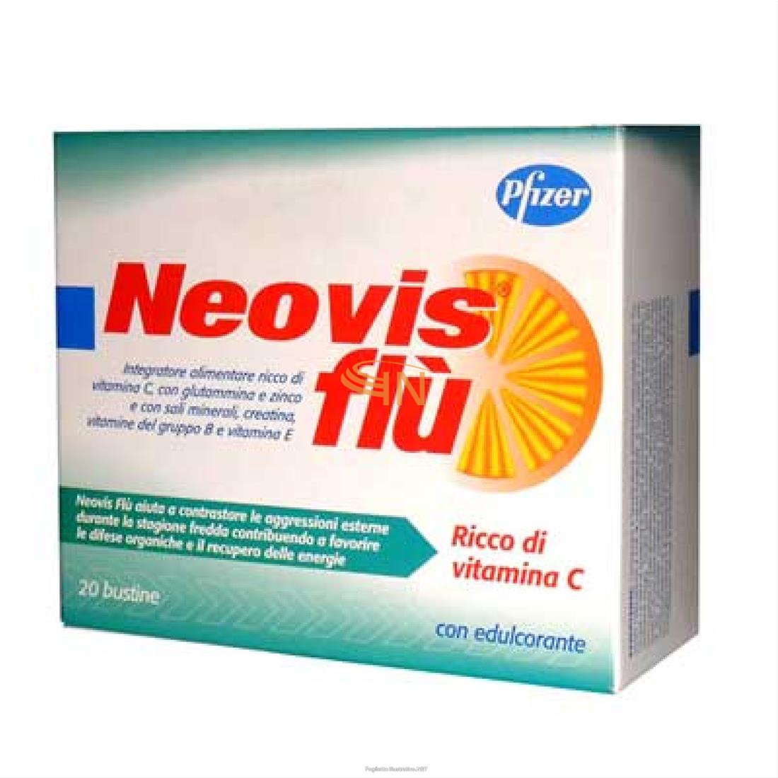 Pfizer italia Neovis flu 20 bustine