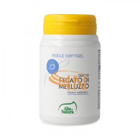 Alta natura-inalme Fegato di merluzzo 100 perle