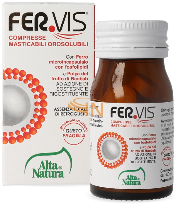 Alta natura-inalme Fervis 20 compresse masticabili orosolubili