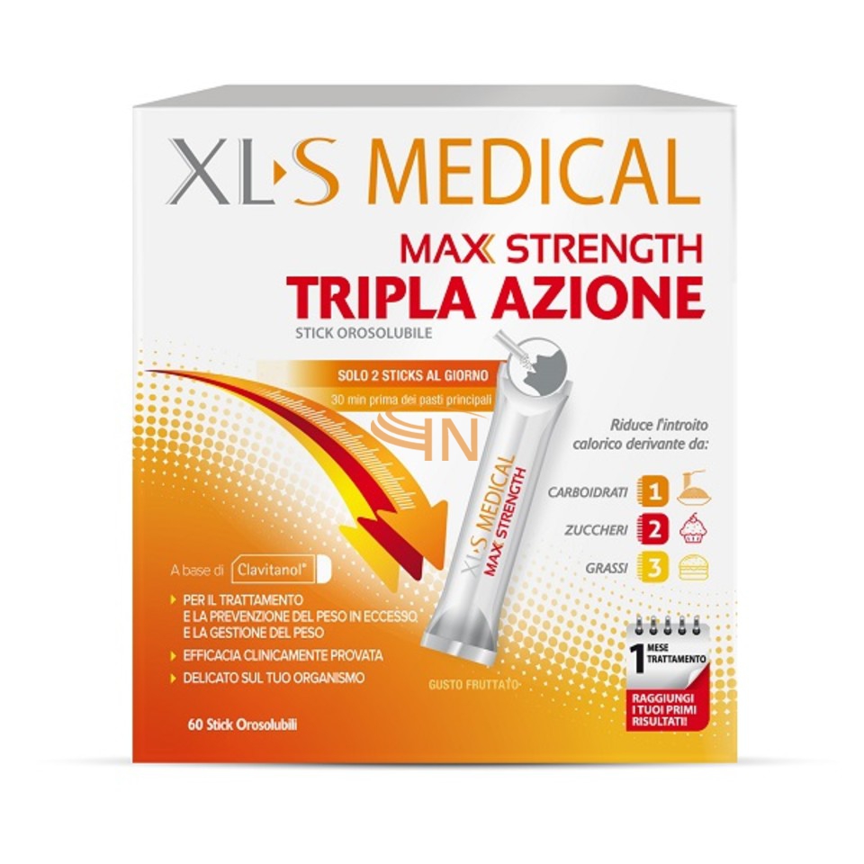 XLS Medical Max Strenght 60 Stick Orosolubili