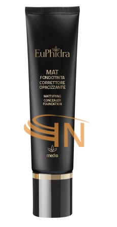 EuPhidra Linea Trucco Viso Base Fondotinta Mat Correttore Opacizzante Medio