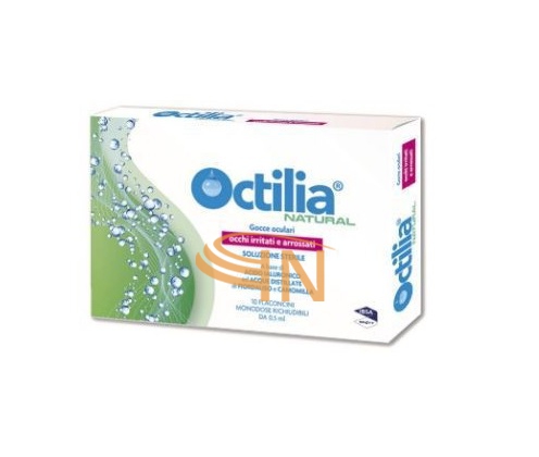 Octilia Natural Occhi Irritati e Arrossati Gocce Oculari 10 Flaconcini