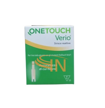 OneTouch Verio Controllo Glicemia 25 Strisce Reattive