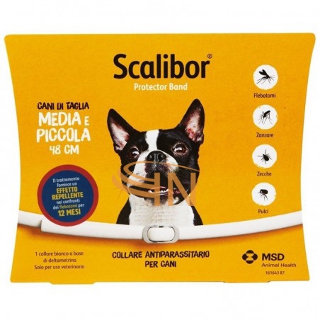 Scalibor Collare Antiparassitario 48 cm Cani Taglia Piccola e Media