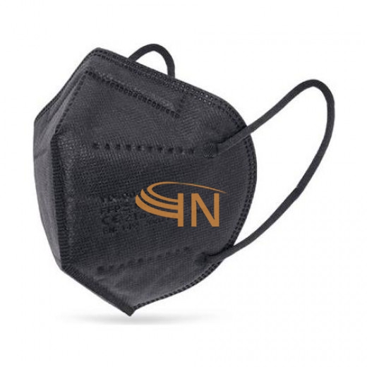Mascherina Protettiva Filtrante FFP2 Nera 10 Pezzi