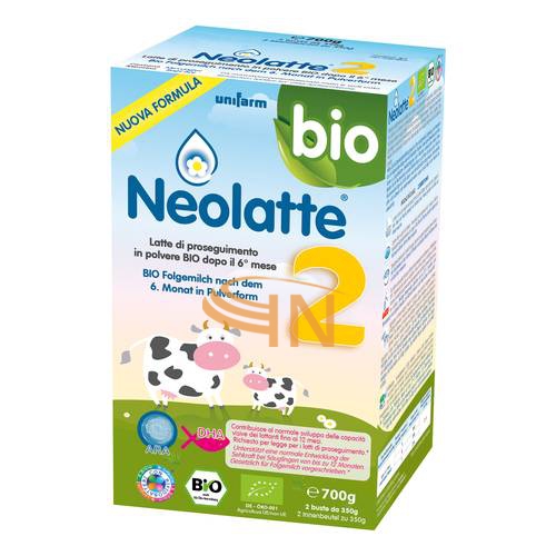 Neolatte 2 Bio ARA Latte in Polvere 2 buste x 350 grammi