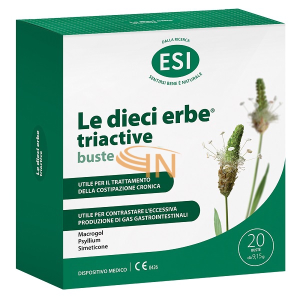 Esi Le Dieci Erbe Triactive 20 Buste