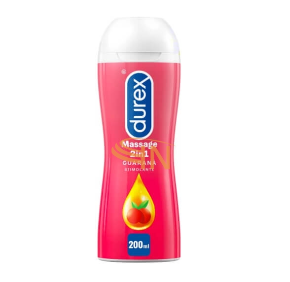 Durex Gel Massage 2 in 1 Gel lubrificante Stimolante Guaran 200 ml